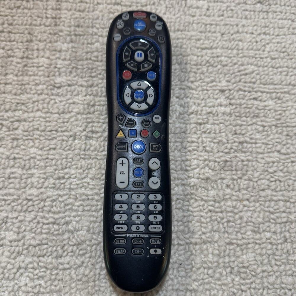 Cox URC-8820-MOTO Cisco 4 Device Universal Remote Control DVD TV Cable Audio